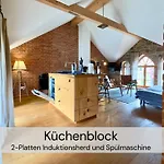 2 Architektenwohnung, Privatsauna, Whirlwanne, Kamin - Naehe Saechsische Schweiz Dresden - Bestprice Appartamento Großharthau