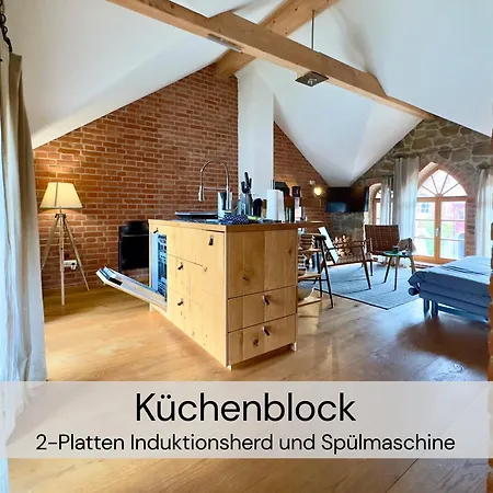 Hexenburgbeidresden 2 Architektenwohnung Mit Eigener Sauna, Whirlwanne Und Kamin - Naehe Saechsische Schweiz Dresden Apartamento Großharthau