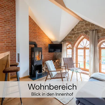 Appartamento 2 Architektenwohnung, Privatsauna, Whirlwanne, Kamin - Naehe Saechsische Schweiz Dresden - Bestprice Großharthau