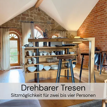 2 Architektenwohnung, Privatsauna, Whirlwanne, Kamin - Naehe Saechsische Schweiz Dresden - Bestprice *