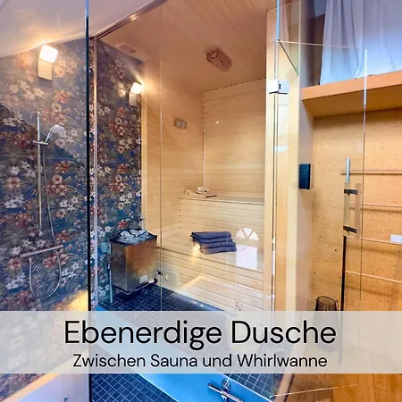 Hexenburgbeidresden 2 Architektenwohnung Mit Eigener Sauna, Whirlwanne Und Kamin - Naehe Saechsische Schweiz Dresden * Großharthau